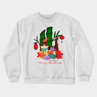 meowy christmas Crewneck Sweatshirt